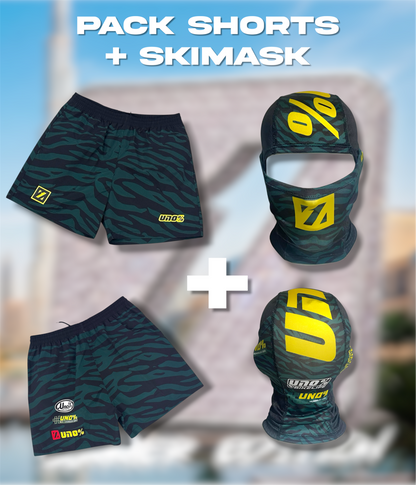 1.PACK BAÑADOR + SKIMASK